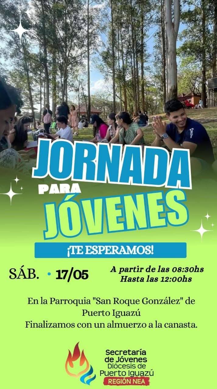 Invitación a los Jóvenes de Iguazú y zonas aledañas 