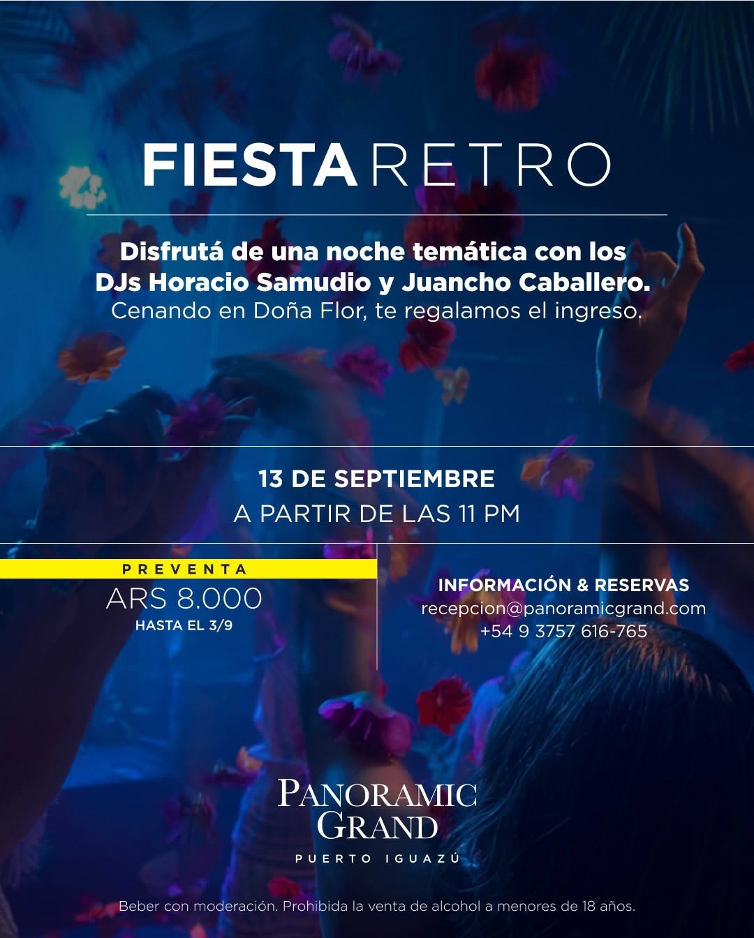 ¡Fiesta Retro en Panoramic Grand!